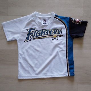 ミズノ(MIZUNO)のファイターズTシャツ キッズ 110 こども プレイヤーズTシャツ無地(Tシャツ/カットソー)