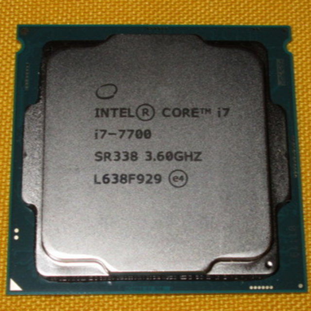 Intel Corei7 7700PC/タブレット