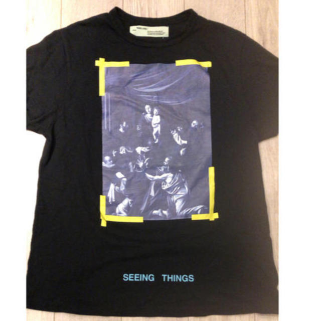 本物 正規品 off-white カラバッジョ tシャツ ❤ スニーカーパーカー 『5年保証』 正規品 本物 off-white ❤スウェットパーカー tシャツ カラバッジョ Tシャツ/カットソー(半袖/袖なし)