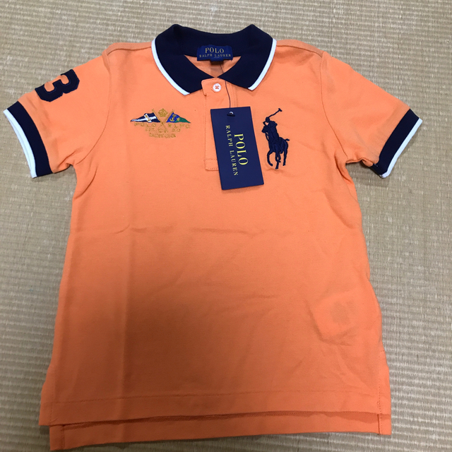 Ralph Lauren(ラルフローレン)のお値下げ　新品　ラルフローレン  ポロシャツ キッズ/ベビー/マタニティのキッズ服男の子用(90cm~)(Tシャツ/カットソー)の商品写真