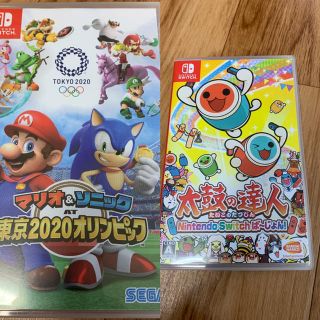 ニンテンドースイッチ(Nintendo Switch)のマリオ&ソニック AT 東京2020オリンピック　太鼓の達人(家庭用ゲームソフト)