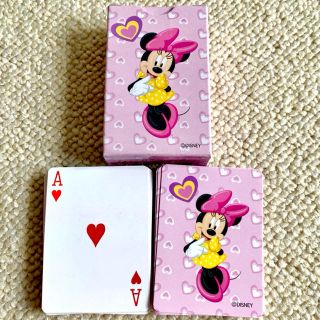 ディズニー(Disney)のミニーちゃんミニトランプ♥️(トランプ/UNO)