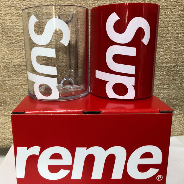 Supreme Heller Mugs 白 赤 セット