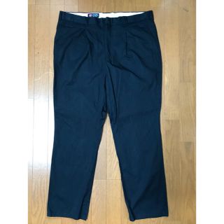 チャップス(CHAPS)のCHAPS 麻混綿パンツ（ストレッチあり）ワンタック　ウエスト100cm(その他)