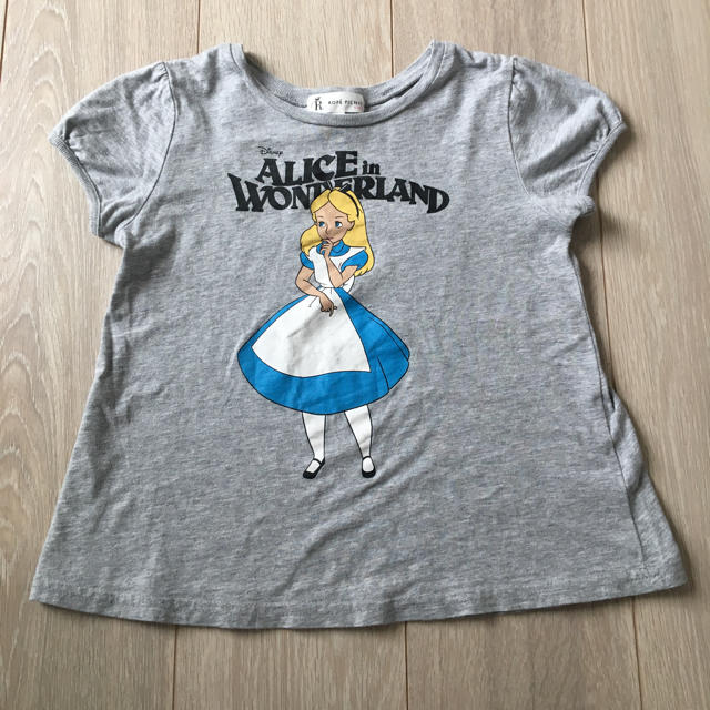 Rope' Picnic(ロペピクニック)の子供服 ROPE PICNIC アリスtシャツ 120 キッズ/ベビー/マタニティのキッズ服男の子用(90cm~)(Tシャツ/カットソー)の商品写真