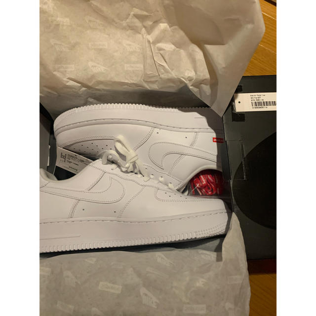 Nike Air Force 1 Low Supreme White 27.0