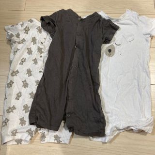 エイチアンドエム(H&M)のH&M 80〜90サイズ　パジャマ　3点セット(パジャマ)