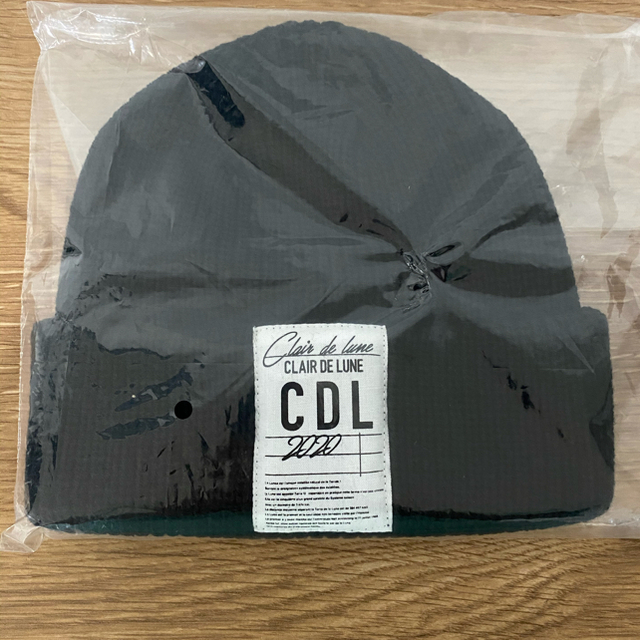 三代目 J Soul Brothers(サンダイメジェイソウルブラザーズ)のCLAIR DE LUNE   Knit Cap black メンズの帽子(ニット帽/ビーニー)の商品写真