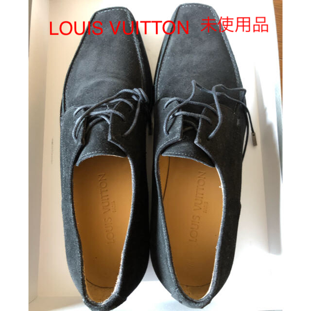 LOUIS VUITTON(ルイヴィトン)のhoritori様専用　ルイヴィトン　メンズ　靴　ブラック　サイズ8 メンズの靴/シューズ(ドレス/ビジネス)の商品写真