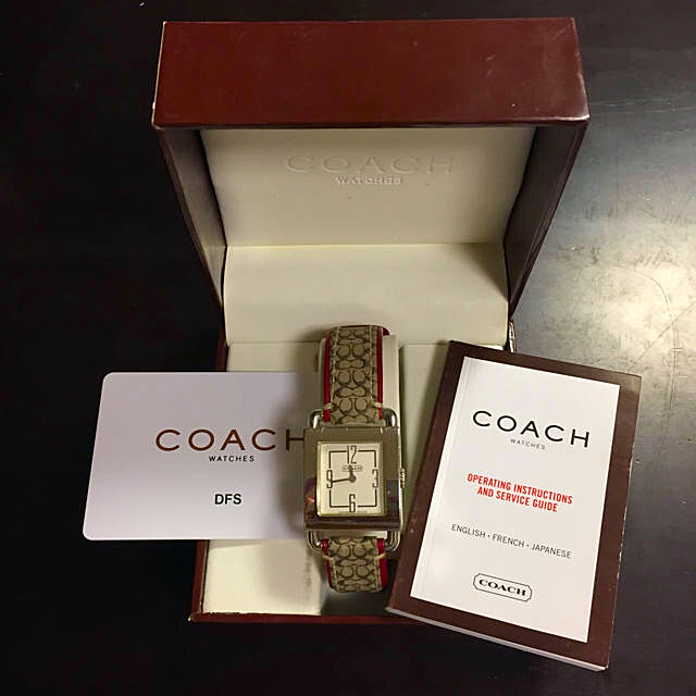 COACH(コーチ)のコーチ ミニシグネチャー 腕時計 レディースのファッション小物(腕時計)の商品写真