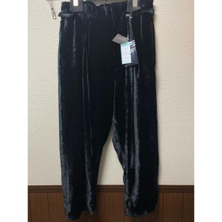 ヨウジヤマモト(Yohji Yamamoto)の20SS BED J.W. FORD ベッドフォード　ベルベット　パンツ(スラックス)