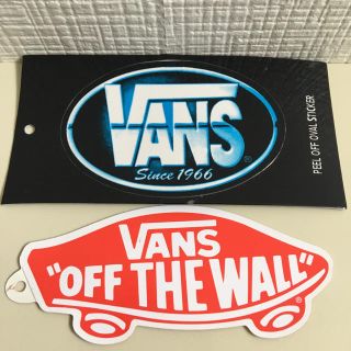 ヴァンズ(VANS)のVANS バンズ ステッカー2枚セット(ステッカー)