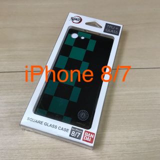 バンダイ(BANDAI)の【新品未使用】【公式】鬼滅の刃 iPhone8/7 対応　スクエアガラスケース(iPhoneケース)