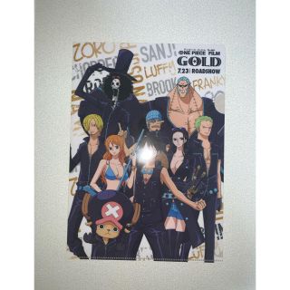 シュウエイシャ(集英社)のセブンイレブン ONE PIECE FILM GOLD クリアファイル ホワイト(クリアファイル)