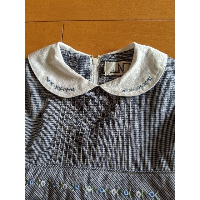 piroo様専用2点おまとめアートレター　ワンピース110 キッズ/ベビー/マタニティのキッズ服女の子用(90cm~)(ワンピース)の商品写真