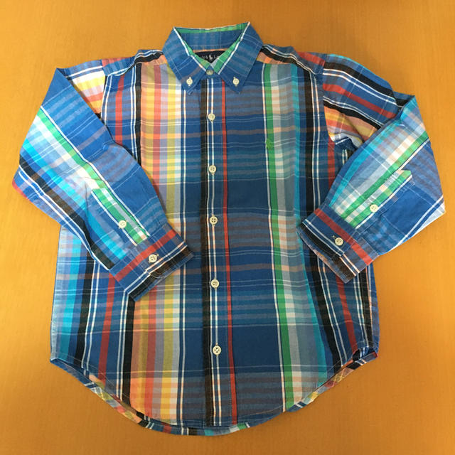 POLO RALPH LAUREN(ポロラルフローレン)のポロラルフローレン　子ども　長袖　中古品 キッズ/ベビー/マタニティのキッズ服男の子用(90cm~)(ブラウス)の商品写真