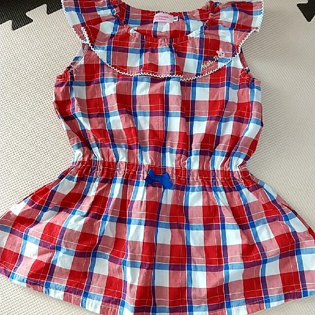 mikihouse(ミキハウス)の値下げ中 mikihouse ワンピース キッズ/ベビー/マタニティのキッズ服女の子用(90cm~)(ワンピース)の商品写真