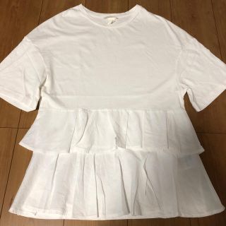 エイチアンドエム(H&M)のＨ＆Ｍ　トップス  カットソー　Tシャツ(Tシャツ(半袖/袖なし))