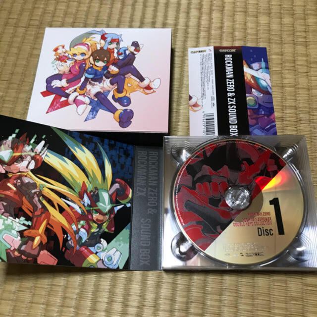 ロックマンゼロ＆ゼクス　サウンドBOX  エンタメ/ホビーのCD(ゲーム音楽)の商品写真