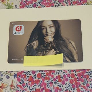 エヌティティドコモ(NTTdocomo)のdocomo 安室奈美恵 dカード 非売品(女性タレント)