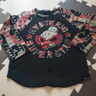 ヒステリックミニ(HYSTERIC MINI)のヒスミニ１００長袖Tシャツ(Tシャツ/カットソー)