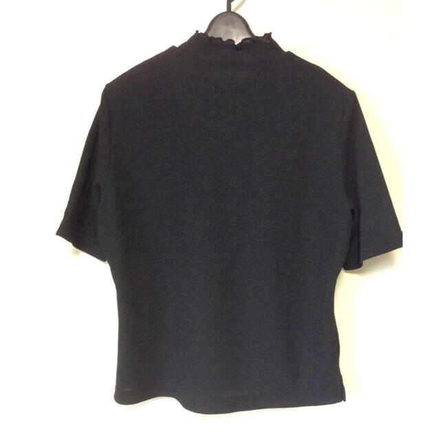 トップス カットソー   黒   M レディースのトップス(カットソー(半袖/袖なし))の商品写真