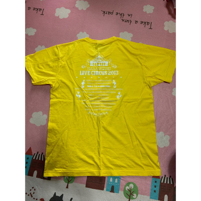 水樹奈々　LIVETシャツ エンタメ/ホビーのタレントグッズ(ミュージシャン)の商品写真