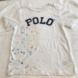 ポロラルフローレン(POLO RALPH LAUREN)の【★専用★値下げ】ラルフローレン  ペイントTシャツ110cm(Tシャツ/カットソー)