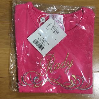 レディー(Rady)のちびrady❤️新品タグ付き★ピンクTシャツ✨(Tシャツ/カットソー)