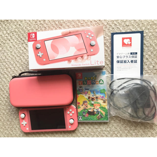 ニンテンドー スイッチライト本体 どうぶつの森 コーラル