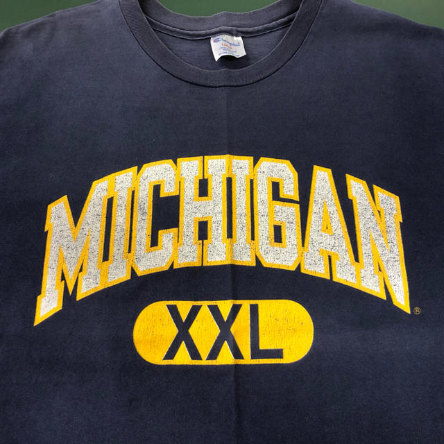 Champion(チャンピオン)のChampion 94年製 ヴィンテージ MICHIGAN Tシャツ メンズのトップス(Tシャツ/カットソー(半袖/袖なし))の商品写真