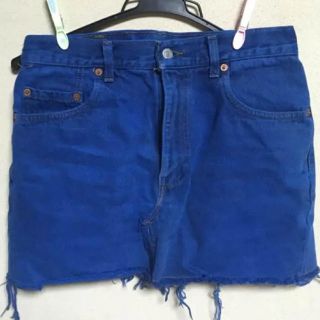 リーバイス(Levi's)の古着　リーバイス　デニムミニスカート(ミニスカート)