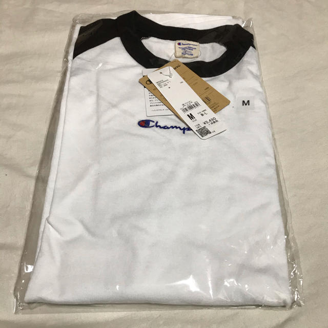 Champion(チャンピオン)の☆新品☆ チャンピオン　ラグラン　ビッグ　Tシャツ　M レディースのトップス(Tシャツ(長袖/七分))の商品写真