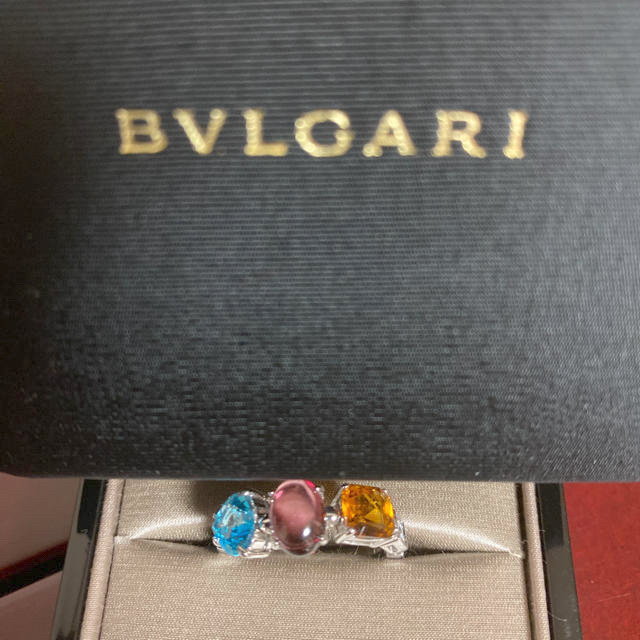 BVLGARI(ブルガリ)のBVLGARIリングアレグラK18WGサイズ約12号 レディースのアクセサリー(リング(指輪))の商品写真