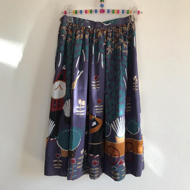 mina perhonen(ミナペルホネン)のレトロ　スカート レディースのスカート(ひざ丈スカート)の商品写真