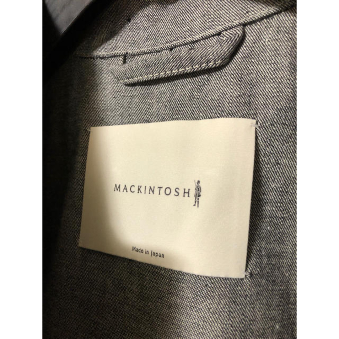 MACKINTOSH - 新品マッキントッシュ デニムステンカラーコート34 MACKINTOSH - 新品マッキントッシュ デニムステンカラーコート34