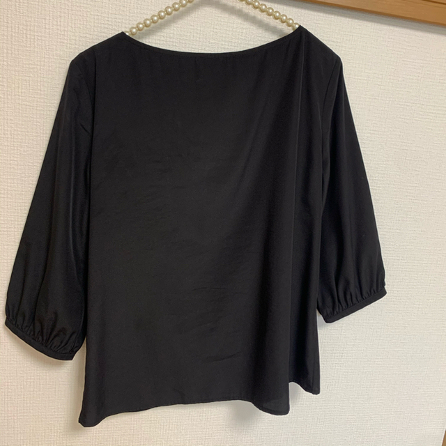 UNTITLED(アンタイトル)のUNTITLED スパンコールブラウス　BLACK🖤 レディースのトップス(シャツ/ブラウス(長袖/七分))の商品写真