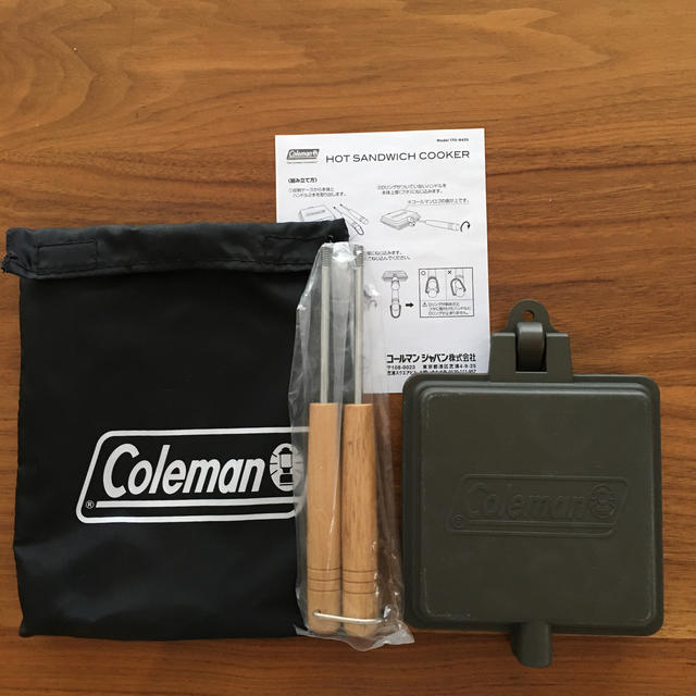 Coleman(コールマン)の【しゅう様専用】コールマン　ホットサンドクッカー スポーツ/アウトドアのアウトドア(調理器具)の商品写真