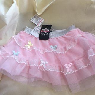 ニシマツヤ(西松屋)の新品タグ付き‼︎Baby服チュールスカート80㎝size(スカート)