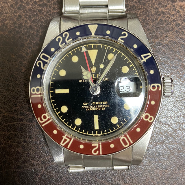 ROLEX(ロレックス)のROLEX GMTマスター 6542 補修部品組み上げ メンズの時計(腕時計(アナログ))の商品写真