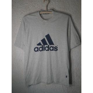 アディダス(adidas)の6465　adidas　90ｓ　ビンテージ　半袖　デカロゴ　tシャツ(Tシャツ/カットソー(半袖/袖なし))