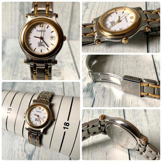 BURBERRY - 【電池交換済み】Burberrys バーバリー 腕時計 8100 BURBERRY - 【電池交換済み】Burberrys バーバリー 腕時計 8100