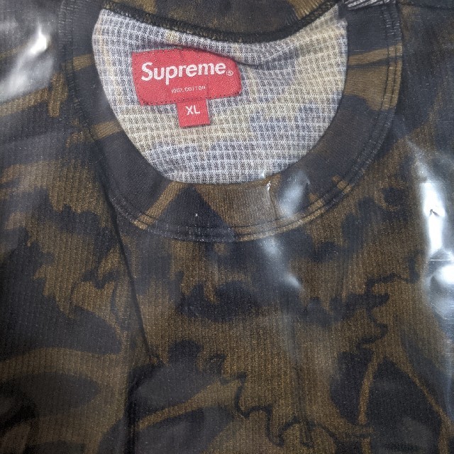 Supreme(シュプリーム)のSUPREME  wave L/S　ブラック　XLサイズ メンズのトップス(Tシャツ/カットソー(七分/長袖))の商品写真