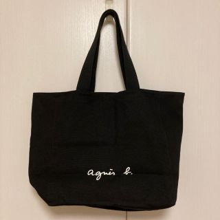 アニエスベー(agnes b.)の【agnes b.】トートバッグ　ブラック(トートバッグ)