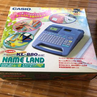 カシオ(CASIO)のカシオ　ネームランドKLー880BU(オフィス用品一般)