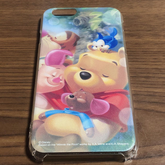 Disney(ディズニー)のくまのプーさん iPhone6 6S用ケース スマホ/家電/カメラのスマホアクセサリー(iPhoneケース)の商品写真