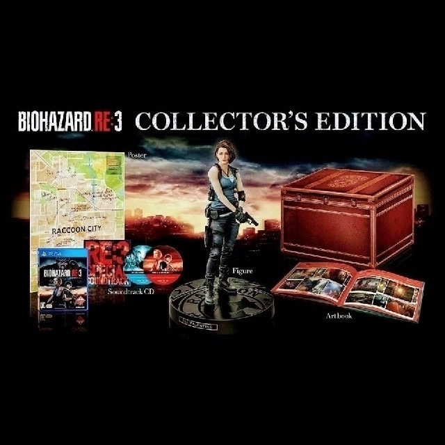 バイオハザード 3 RE:3 Z COLLECTOR'S EDITION