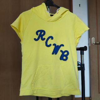 ロデオクラウンズワイドボウル(RODEO CROWNS WIDE BOWL)のRCWB パーカー 女性用 Mサイズ 黄色(パーカー)