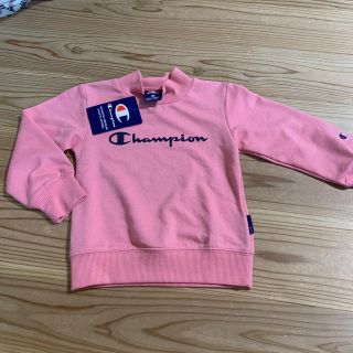 チャンピオン(Champion)のチャンピオン　ハイネックスウェット　100ピンク(Tシャツ/カットソー)