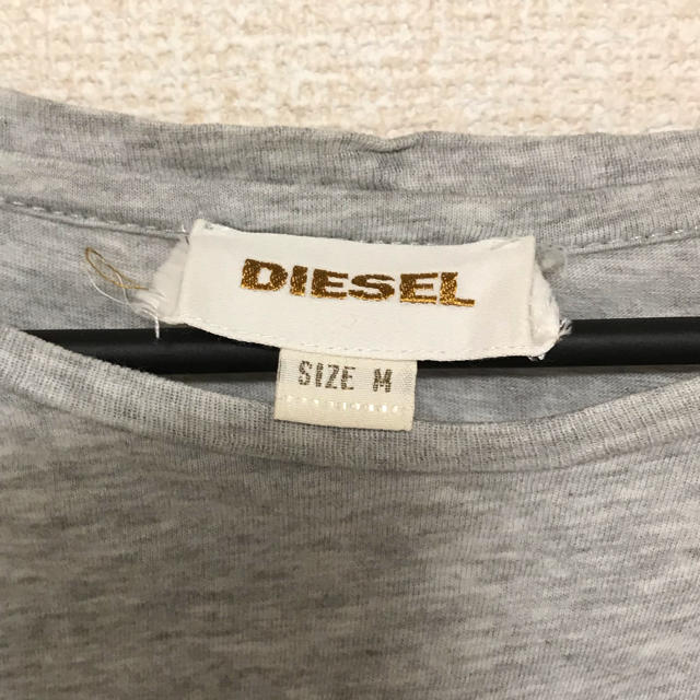 DIESEL(ディーゼル)のdiesel Tシャツ　 Mサイズ　グレー メンズのトップス(Tシャツ/カットソー(半袖/袖なし))の商品写真